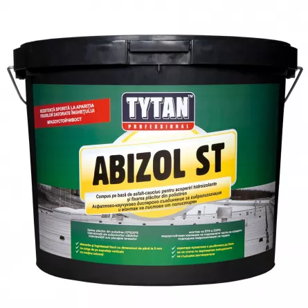 Adeziv bituminos pentru lipirea polistirenului Abizol ST Tytan Professional 18kg, [],maxbau.ro