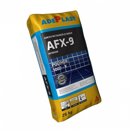 Adhesive for ceramic plating AFX 9 Adeplast 25 kg, [],https:maxbau.ro