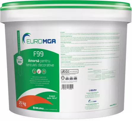 Primer for decorative plasters capucino F99 EuroMGA 25kg, [],https:maxbau.ro