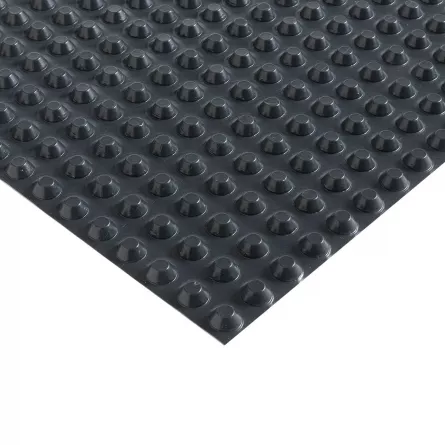 Membrana cu crampoane Isostud BlackStar 7mm grosime, 1x20m, 20 mp/rola, [],https:maxbau.ro
