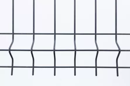 Panou gard bordurat zincat plastifiat antracit, 4.2 mm grosime, 1500 x 2500 mm, [],maxbau.ro