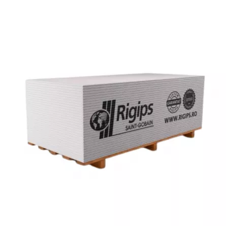 Placa gips carton Rigips RB 12.5 x 1200 x 2000 mm, [],https:maxbau.ro