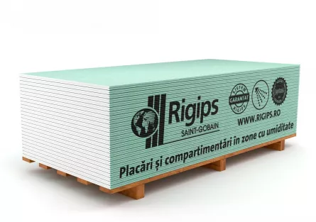 Placa gips carton Rigips RBI 12.5 x 1200 x 2600 mm, [],https:maxbau.ro