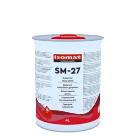 Solvent pentru vopsele epoxidice Isomat SM-27 4L, [],https:maxbau.ro