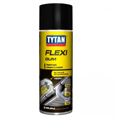 Spray hidroizolatie Flexi Gum din cauciuc lichid Tytan Professional 400ml, [],maxbau.ro