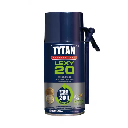Spuma de montaj LEXY 20 Tytan Professional 300ml, [],https:maxbau.ro