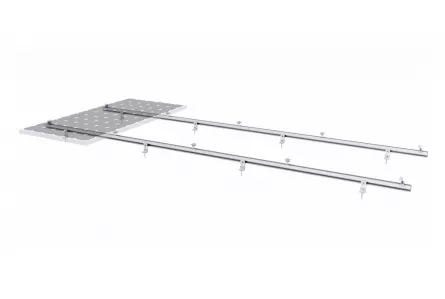 Structura prindere Clenergy pentru 1 KW, acoperis tigla metalica - Hanger Bolt, [],https:maxbau.ro