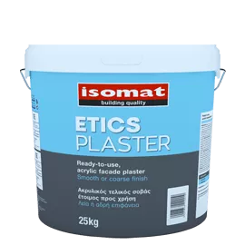 Tencuiala decorativa acrilica Isomat Etics Plaster Decor 2.5mm (alba) 25KG, [],https:maxbau.ro
