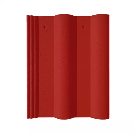 Tigla de beton Nova Double Roman rosu coral 420 x 330 mm, [],https:maxbau.ro