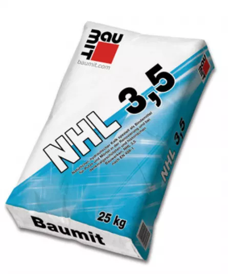 Var hidraulic Baumit NHL 3.5 25KG, [],https:maxbau.ro