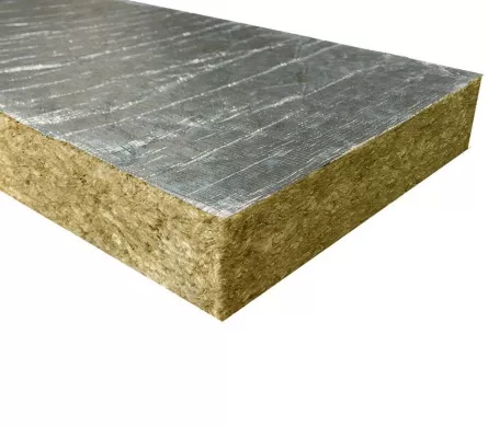 Vata bazaltica cu aluminiu FIBRAN B-030, 10 cm grosime, 1200 x 600 mm, [],https:maxbau.ro
