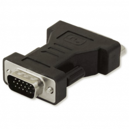 Adaptor Techly AV DVI-I - D-Sub (VGA) negru (304451)