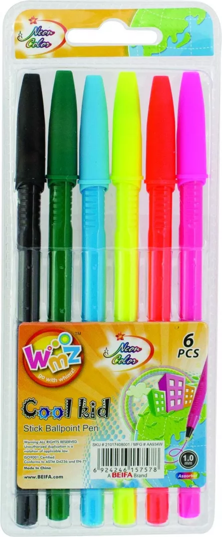 Pen case Beifa WMZ în 6 culori