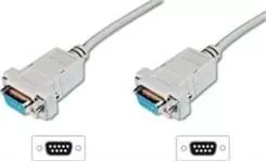 Cablu de conectare ,Digitus , RS232 , DSUB9 mama (jack) DSUB9 mama (jack) , 3m