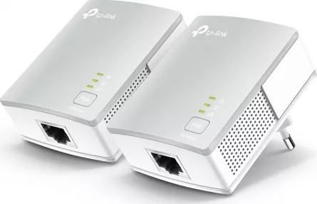 Kit Adaptor Powerline TP-LINK TL-PA4010, Ethernet 600Mbps, Ultra compact