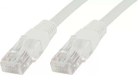 Cablu microconnect RJ-45 / RJ-45 Categoria 6 U / UTP 1.5m Alb (UTP6015W)