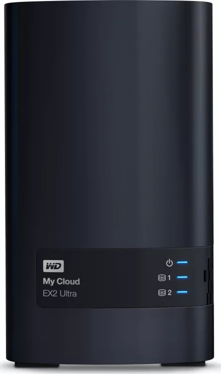 Network Storage WD My Cloud Expert Series EX2 Ultra 16TB, Gigabit Ethernet, USB 3.0
