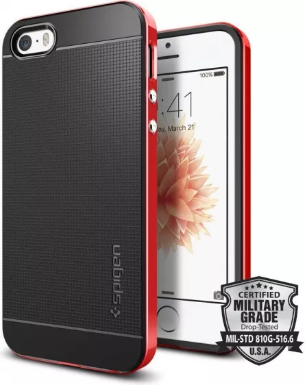 Spigen Neo Hybrid Carbon iPhone 5S/SE Dante Red