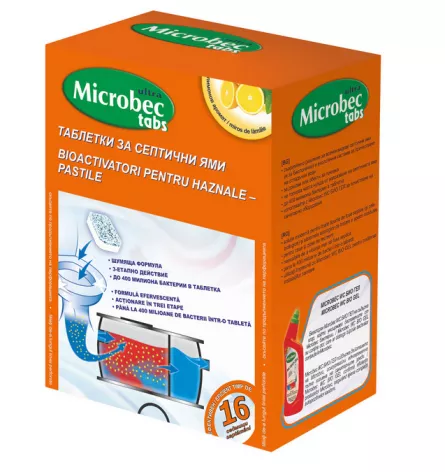 Tratament Fose Septice Tablete 16x20 gr Bros Microbec