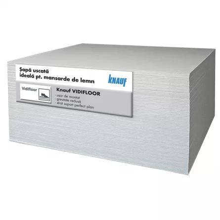Placa gips Knauf Vidifloor 12.5 1000x1500