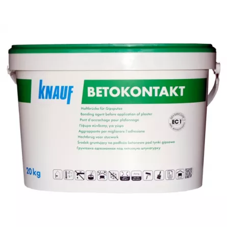 Amorsa pe baza de cuart pentru suprafete neabsorbante Knauf Betokontakt 20 kg