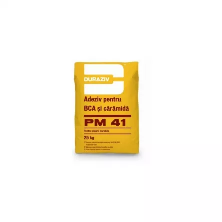 Adeziv pentru BCA Duraziv PM 41 25 kg