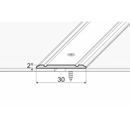 A02 Profil de trecere Inox 0.93 m