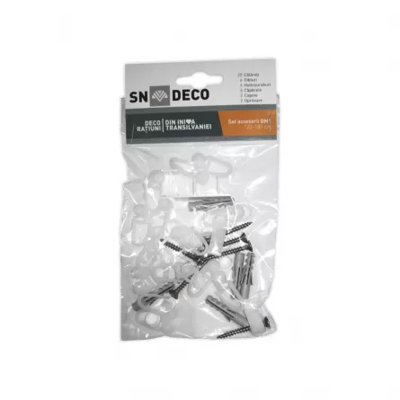 Accesorii pentru sina BM 1 canal, lungime 120-180 cm