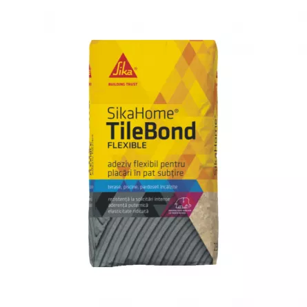 Adeziv gresie faianta interior / exterior Sika Tilebond Flexibil 20 kg