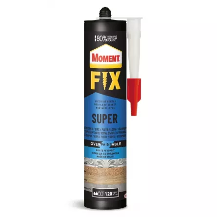 Adeziv pentru polistiren si gips carton, Moment Fix Super, interior, ambalare 400 g