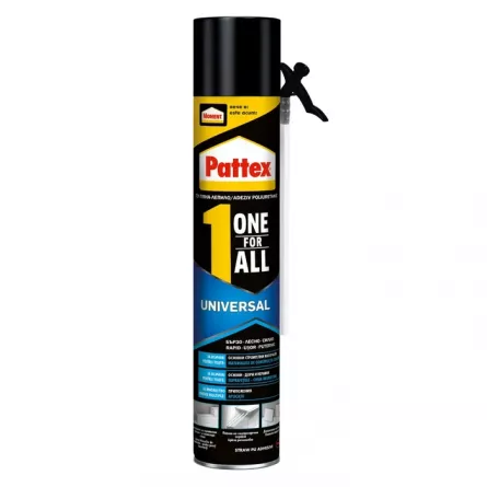 Adeziv poliuretanic Pattex One For All, aplicare manuală, 750 ml