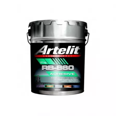 Adeziv Titan cauciucat pentru parchet din lemn masiv sau stratificat  greutate 21 kg culoare gri