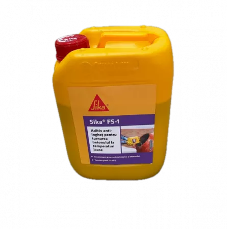 Aditiv antiinghet folosit la realizarea betoanelor Sika FS-1, ambalare 6 kg