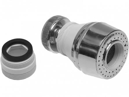 Aerator baterie Kuchinox M24 CPW 08KD, 2 functii, crom