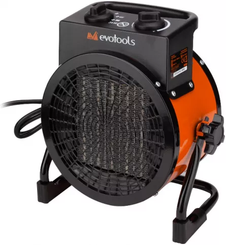 Aeroterma EvoTools, 3000 W, 2 trepte de incalzire, functie ventilare