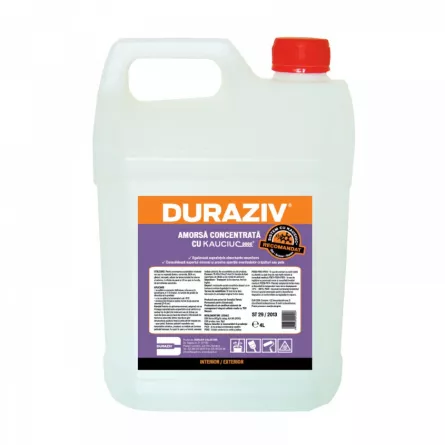 Amorsa concentrata Duraziv, cu Kauciuc, ambalare 4 L