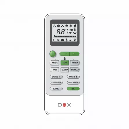 Aparat aer conditionat inverter Radox Dox, 12000 BTU, Wi-Fi