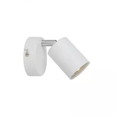 Aplica de perete, Spike AP1, 1 x GU10, culoare alba, Klausen KL161013