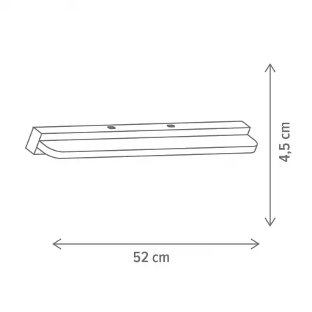 Aplica LED Aquina, putere 12 W, Klausen 146005