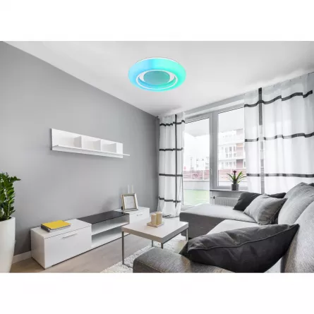 Aplica Led Burro 18W+3W RGB, 41369-18