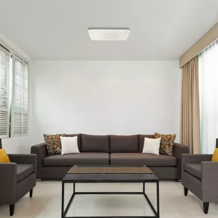 Aplica LED, model Oscar 3410, 36 W, culoare crom/alb