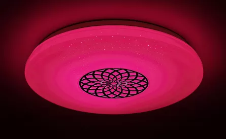 Aplica LED Rabalux 5364, model Ophelia, diametrul 400 mm, putere 24 W, RGB WIFI