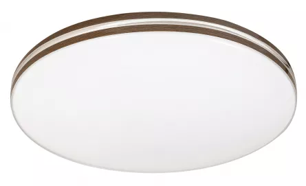 Aplica LED, rotunda, Oscar 2, Rabalux 71173, putere 18 W, culoare maro
