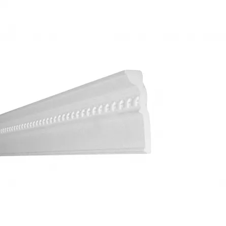 Bagheta decorativa Marbet din polistiren B-52 Alb 34 x 98 x 2000 mm, lungime 2 m, culoare alba