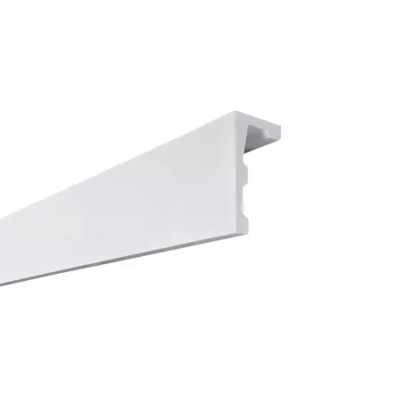 Bagheta decorativa Marbet din polistiren EK-1, 60 x 120 x 2000 mm, lungime 2 m, culoare alb