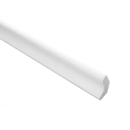 Bagheta decorativa Marbet din polistiren Lux E-3  22x25x2000 mm lungime 2 m culoare alba
