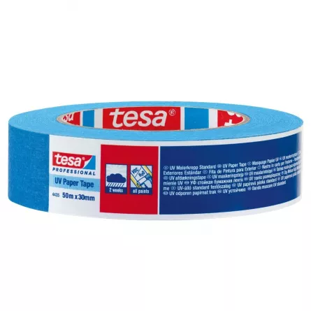 Banda de mascare Tesa TS 4435, rezistenta la UV, latime 30 mm