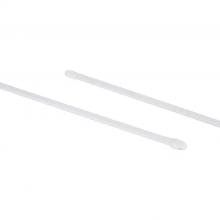 Bara SN Deco pentru perdeluta dimensiune 60 cm grosime 5 mm culoare alba