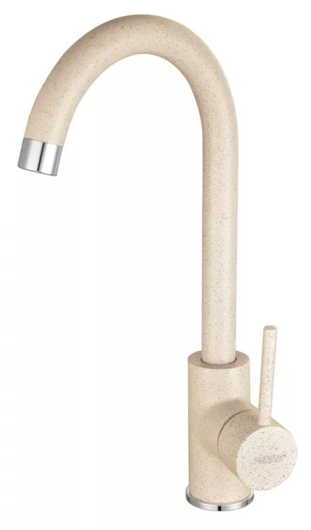 Baterie bucatarie Ferro Freya BFR41S, pipa pivotanta, nisip