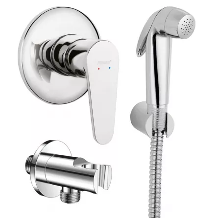 Baterie ingropata cu set dus igienic ALGEO BAG7PA-SET1